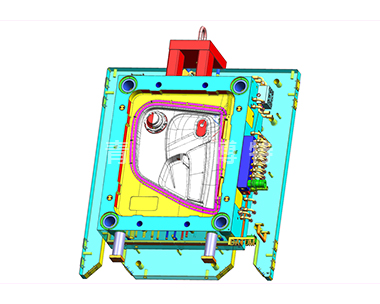 汽車(chē)門(mén)板前模